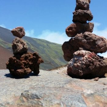 Bovenop de Etna
